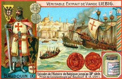 Jaksot Belgian historiassa 1200-luvulle asti: Baldwin I Konstantinopolista, 1900 tekijältä Unbekannt