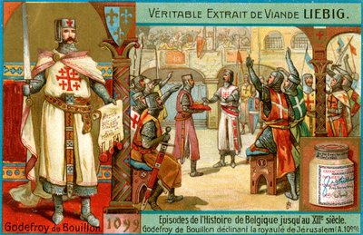 Jaksot Belgian historiassa 1200-luvulle asti: Godfrey of Bouillon, 1900 tekijältä Unbekannt