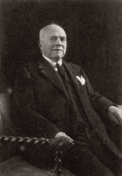Ernest Cognacq, ranskalainen jälleenmyyjä, 1912 tekijältä Unbekannt