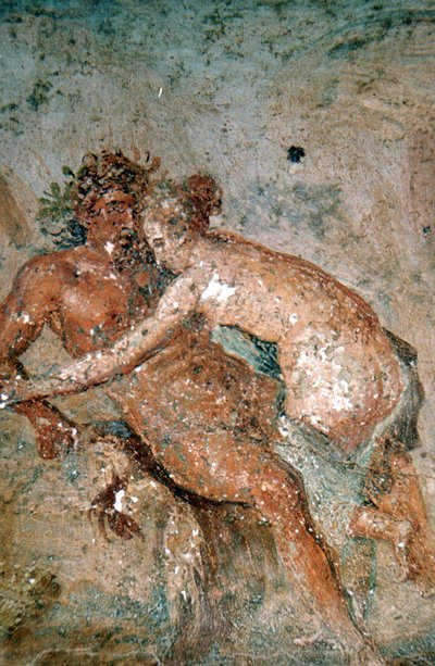 Eroottinen seinämaalaus, Pompei, Italia tekijältä Unbekannt