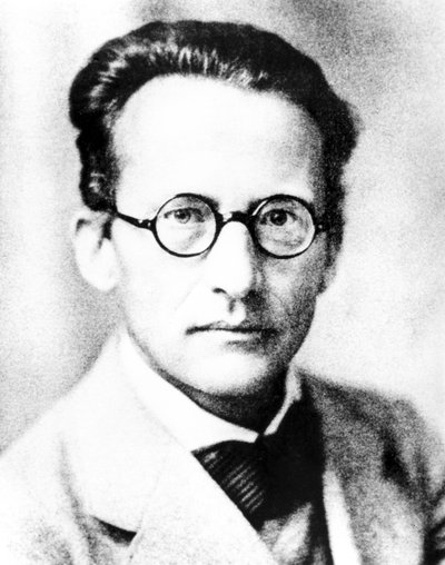 Erwin Schrodinger, itävaltalainen fyysikko tekijältä Unbekannt