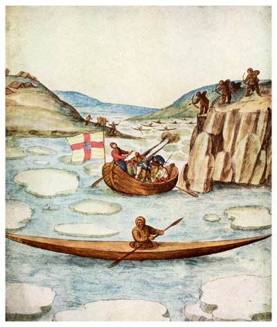 Eskimo-kajakki, 1590 1956 tekijältä Unbekannt