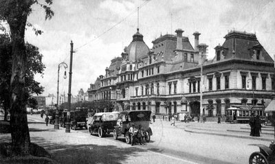 Constitution Station, Buenos Aires, Argentiina, 1920-luku tekijältä Unbekannt
