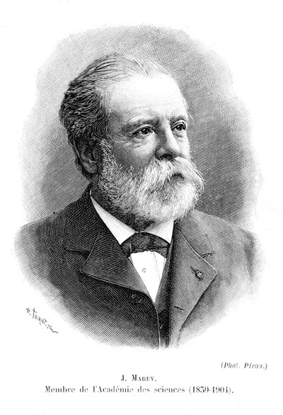 Etienne Jules Marey 1830-1903, elokuvataiteen pioneeri, c1904 tekijältä Unbekannt