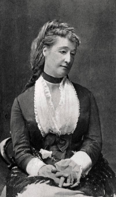 Eugenie de Montijo, Ranskan Napoleon III:n keisarinna puoliso, c1865-1875 tekijältä Unbekannt