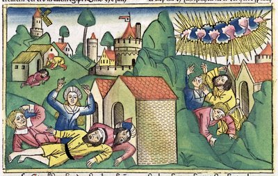 Exodus 11:1-10: esikoisten kuolema, yksi Egyptin seitsemästä vitsauksesta tekijältä Unbekannt
