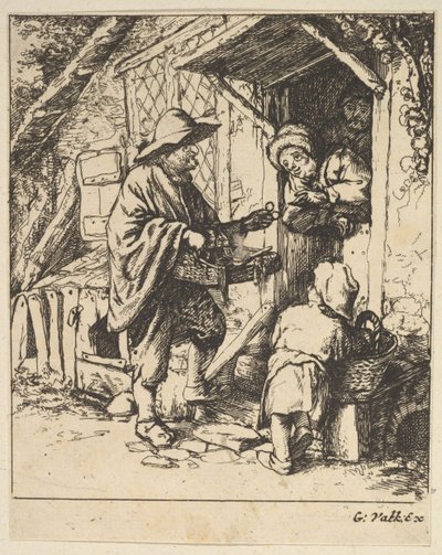 Silmälasikauppias, 1610-85. tekijältä Unbekannt