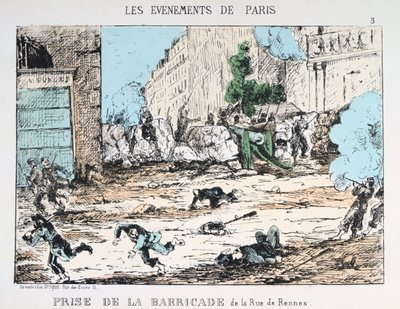 Pariisin kommuunin kaatuminen, 1871 tekijältä Unbekannt