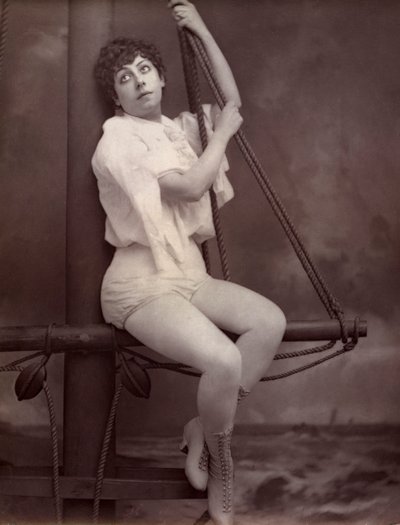 Fannie Leslie, brittiläinen laulaja ja näyttelijä, 1882 tekijältä Unbekannt