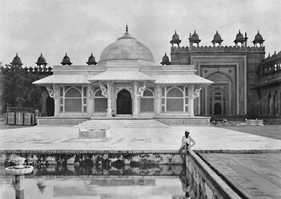 Fatehpur Sikri. Sheik Salem Christin hauta, 1910. tekijältä Unbekannt