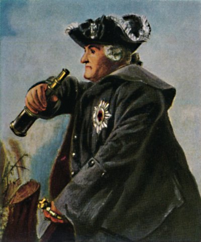 Kenttämarsalkka Keith 1696-1758. - Menzelin maalaus, 1934. tekijältä Unbekannt
