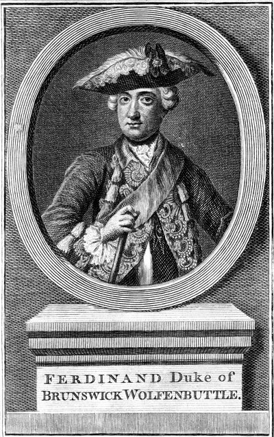Ferdinand, Brunswickin herttua, 1800-luku. tekijältä Unbekannt