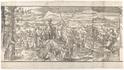 Uudenkuun festivaali friisistä Ces Moeurs et fachons de faire de Turcz Customs ..., 1553. tekijältä Unbekannt