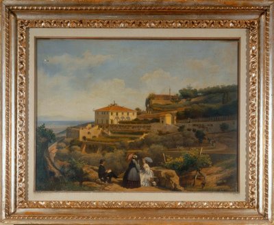 Fiesole, Villa Medici / Gem. 1869 tekijältä Unbekannt