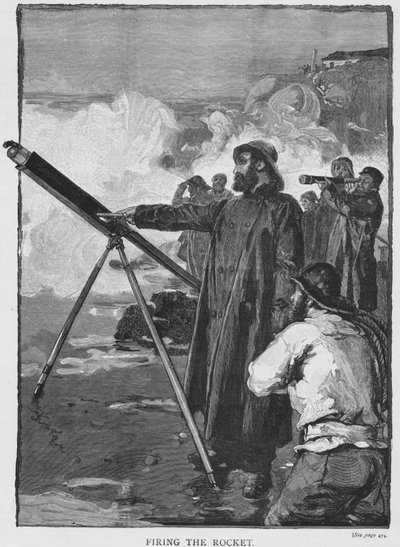 Ammu raketti, c1880 tekijältä Unbekannt