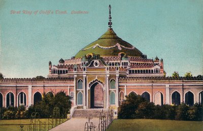 Ensimmäinen Oudhsin kuninkaan hauta. Lucknow, c1900 tekijältä Unbekannt