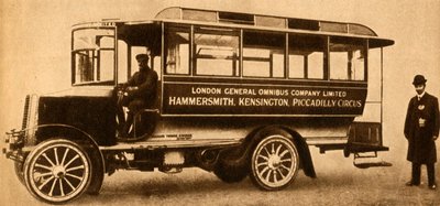 Ensimmäinen L.G.O.C. Moottoribussi, 1904, 1933. tekijältä Unbekannt