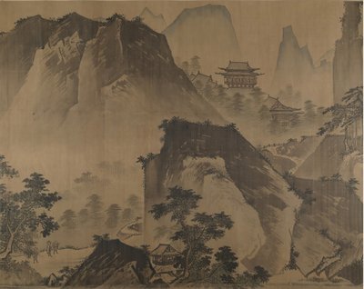 Yangzi-joen kymmenen tuhannen Lin ensimmäinen puolisko, 1400-luvun loppu. tekijältä Unbekannt