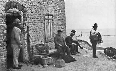 Fishermen, Sheringham, Norfolk, 1912 tekijältä Unbekannt