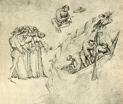 Kalastajat, 1400-luvun puoliväli, 1943. tekijältä Unbekannt