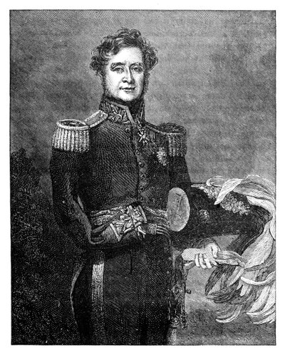 Fitzroy James Henry Somerset 1788-1855, 1. Baron Raglan, englantilainen sotilas tekijältä Unbekannt