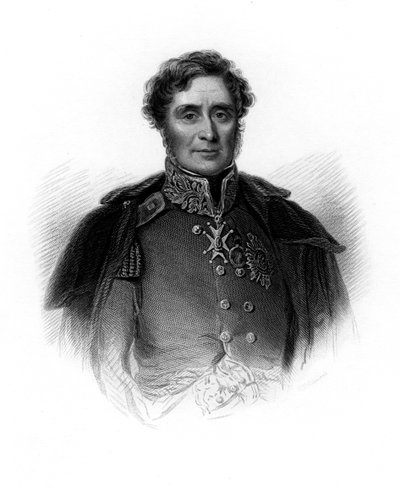 Fitzroy James Henry Somerset, 1. Baron Raglan, englantilainen sotilas, c1860 tekijältä Unbekannt