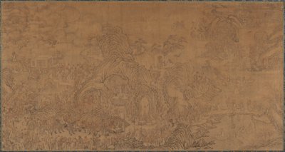 Viisisataa Luohania, Ming-dynastia, 1500-1600-luku. tekijältä Unbekannt
