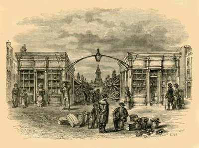 Fleet Market, c1872. tekijältä Unbekannt