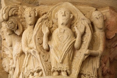 Fleuryn luostaribasilika - kuistipääkaupunki, joka kuvaa Saint Martin Saint Benoit sur Loire Francea tekijältä Unbekannt