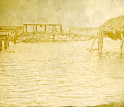 Tulva, Ramskapelle, Belgia, c1914-c1918 tekijältä Unbekannt