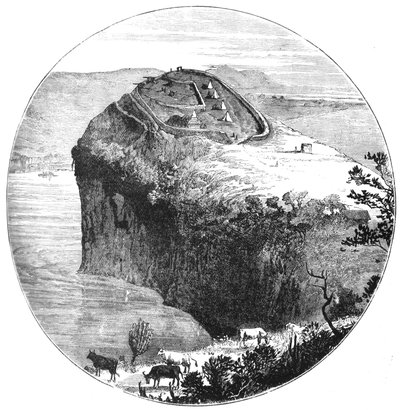 Fort Pearson, Ala-Tugela-joella, vuodelta 1880 tekijältä Unbekannt