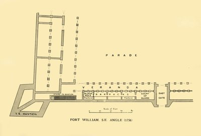 Fort William, S.E. Kulma, 1756, 1925. tekijältä Unbekannt