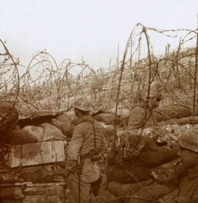Fosse Froiden kaivanto, Champagne, Pohjois-Ranska, c1914-c1918 tekijältä Unbekannt