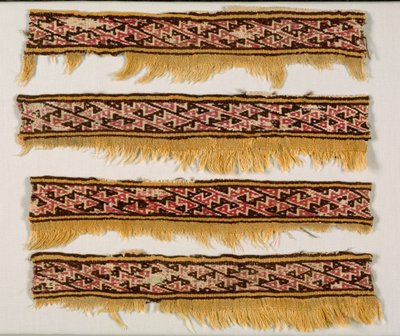 Neljä rajanauhaa, n. 1100-1400. tekijältä Unbekannt