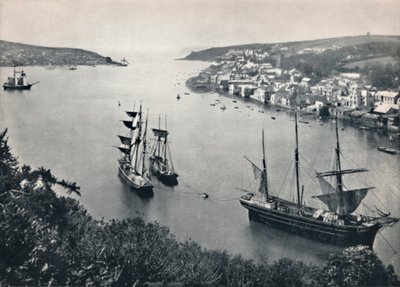 Fowey - Sisäänkäynti satamaan, 1895 tekijältä Unbekannt