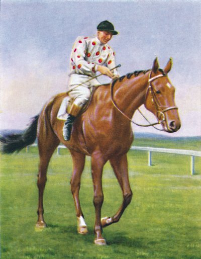 Foxbrough II, Jockey: P. Beasley, 1939 tekijältä Unbekannt