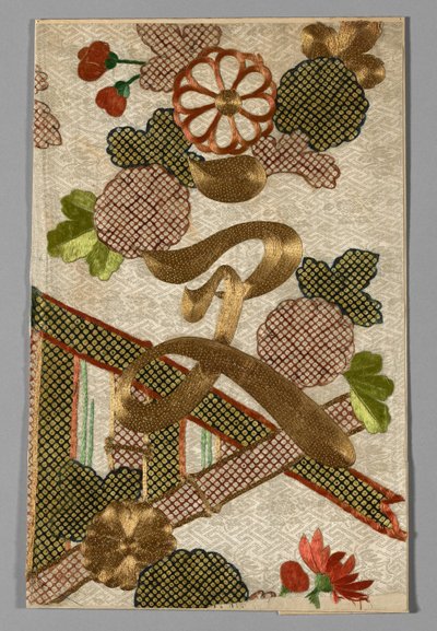 Fragmentti, Japani, Edo-kausi 1615-1868, 16751725. tekijältä Unbekannt