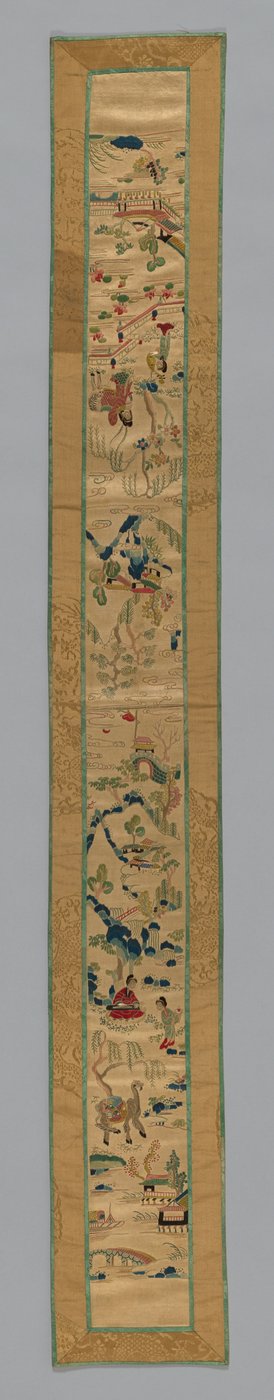 Fragment Sleeve Band, Kiina, Qing-dynastia 1644-1911, 185075. tekijältä Unbekannt