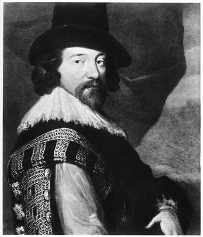 Francis Bacon, 1. varakreivi St Albans, englantilainen filosofi, valtiomies ja esseisti, 19 v. tekijältä Unbekannt