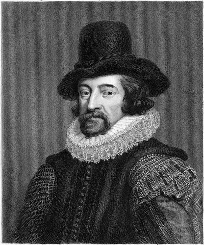 Francis Bacon, varakreivi St Albans, englantilainen filosofi, tiedemies ja valtiomies, 1900-luvun alku tekijältä Unbekannt