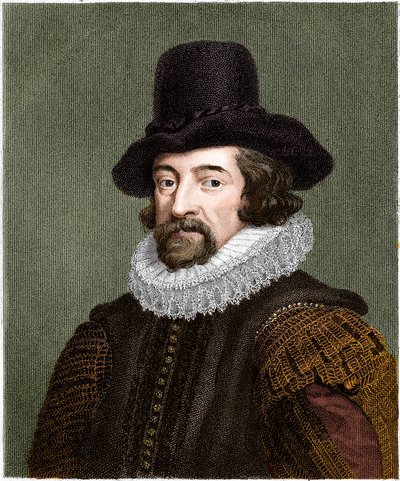 Francis Bacon, varakreivi St Albans, englantilainen filosofi, tiedemies ja valtiomies, 1900-luvun alku tekijältä Unbekannt