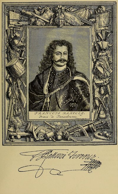Francis II Rákóczi, 1700-luvun alku. tekijältä Unbekannt