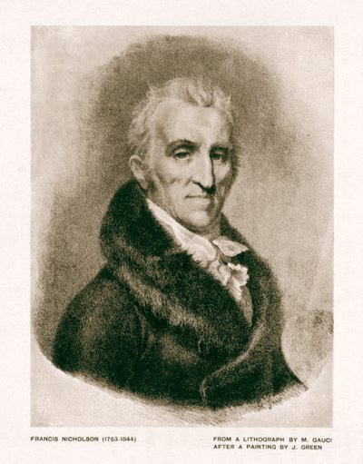 Francis Nicholson 1753-1844, c1900. tekijältä Unbekannt