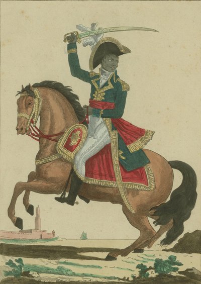 Francois-Dominique Toussaint Louverture 1743-1803, noin 1800. tekijältä Unbekannt