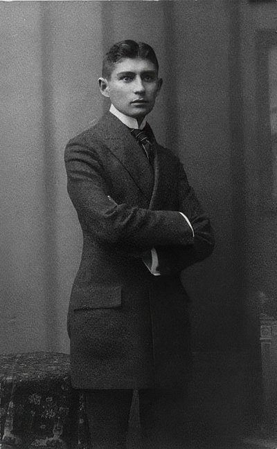Franz Kafka. Noin 1906 tekijältä Unbekannt