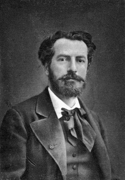 Frederic Bartholdi, ranskalainen kuvanveistäjä, 1880 tekijältä Unbekannt