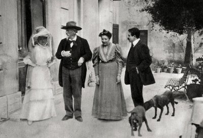 Frederic Mistral, ranskalainen kirjailija, 1906 tekijältä Unbekannt