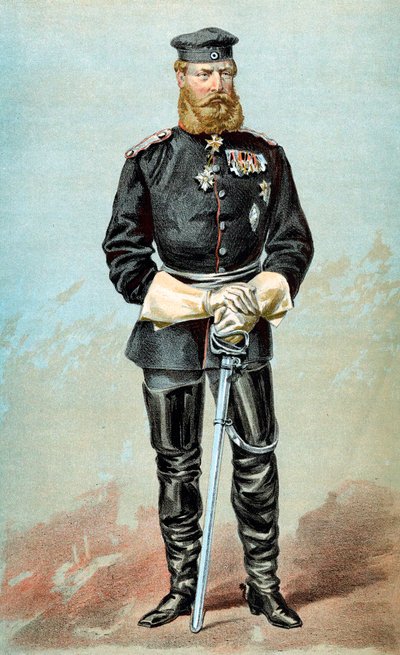 Frederick III 1831-1888, Saksan keisari, 1870 tekijältä Unbekannt