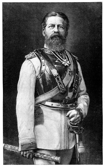 Frederick III, Preussin kuningas ja Saksan keisari, 1900 tekijältä Unbekannt