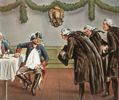 Frederick Suuri ja miehet Greiffenbergistä, 1784, 1936. tekijältä Unbekannt